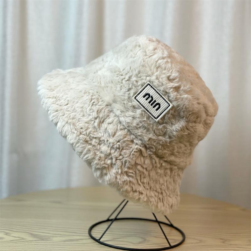 

Шапка Женская Бархатная Утепленная Теплая Шапка-Ведро Женская Корейский Стиль Подчеркивающая Лицо Милая Универсальная Холодная Шапка Теплая Шапка С Большими Полями Adjustable