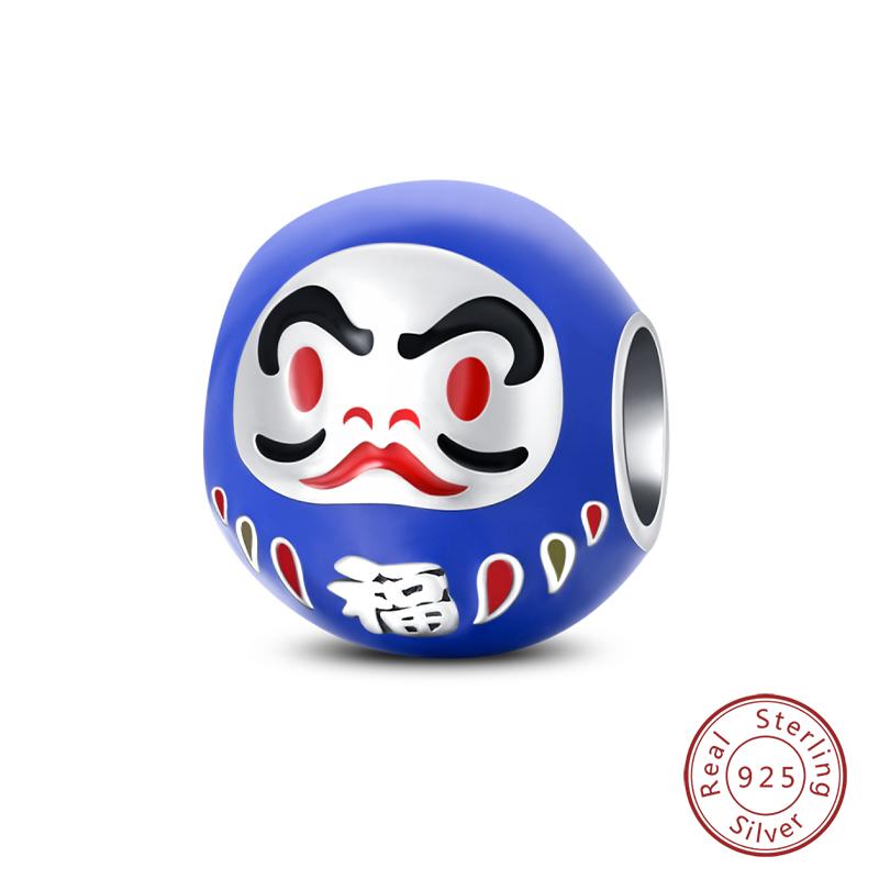 New Year Series Copper Lucky Cat God Of Wealth Lion Dance Koi Fish Charms Beads 3Mm Diy Jewelry Gifts