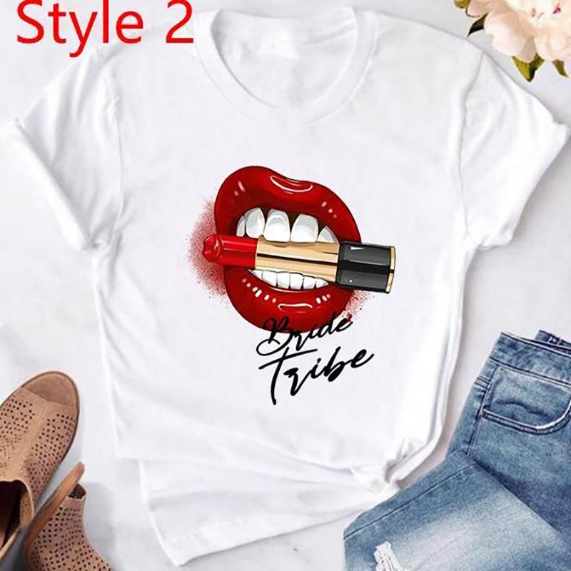 Summer T Shirt Funny Hen Party Bride Squad Tribe Bride Brides Babes Maid Of Honor Mother Of The Bride Mother Of The Groom Tops