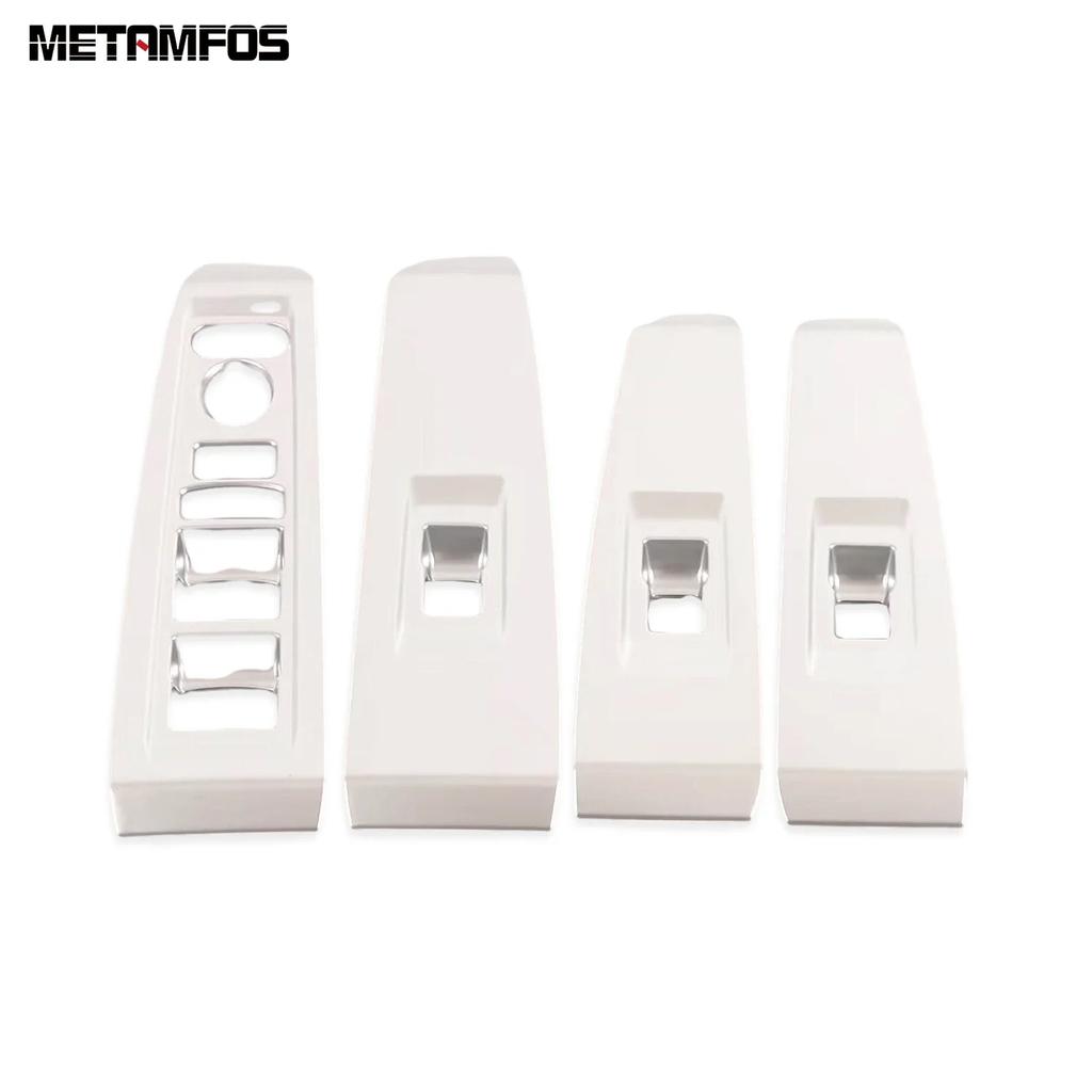For Honda Accord Sedan 2024 2025 Carbon Fiber Interior Armrest Window Lift Switch Panel Cover Trim Accessories Car Styling