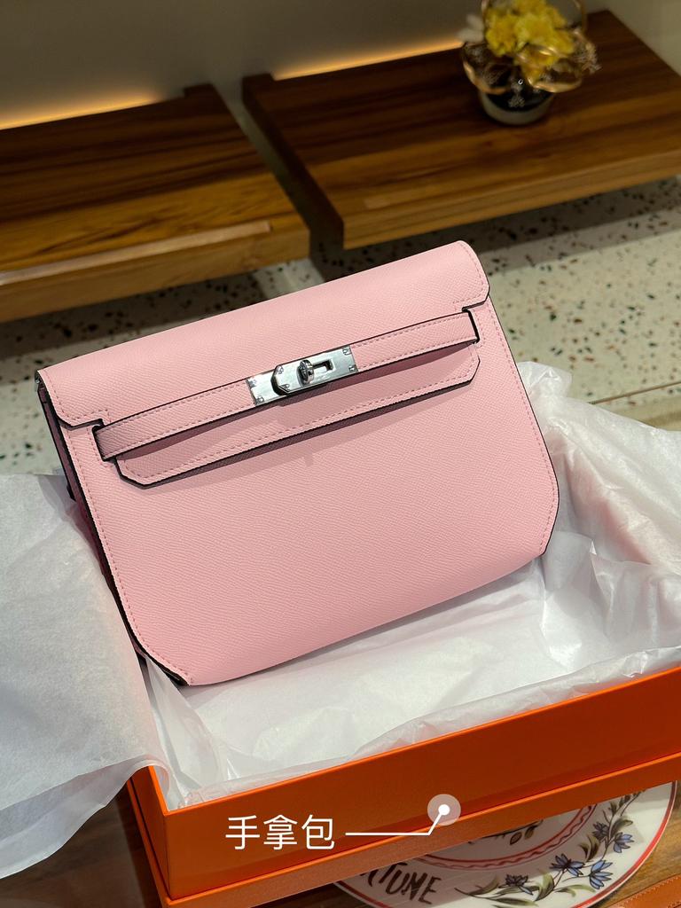 Depeches 25 Epsom Leather Handbag Tote Organizer Bag Daily Versatile Fashion Womens Bag