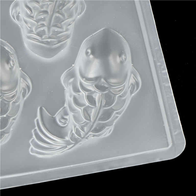 3D Carp Fish Cake Chocolate Mould For Jelly Sugarcraft Rice Cake Baking Tools