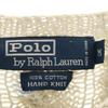 Polo by Ralph Lauren 90s Old Long Sleeve Hand Knit M White Cable Knit Men's Used