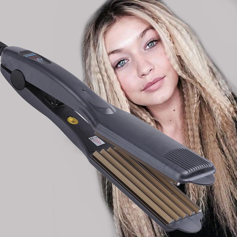 Professionelles schnelles Volumengebendes Haareisen Kleine Wellen Haarkräuseler Maschine Volumen Wellung Flauschige Haarstyling-Werkzeuge