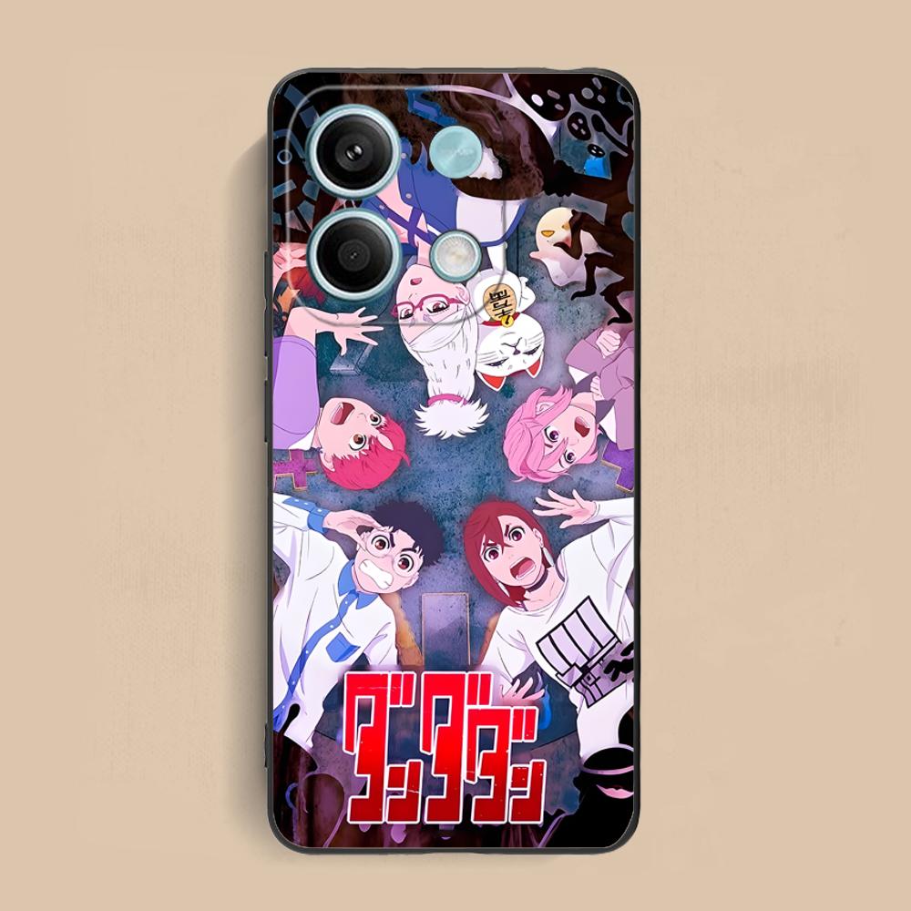 Anime Dandadan Mobile Phone Case for Xiaomi Redmi Note 14 13 12 11 A5 3 2 1 Pro Plus 4G 5G Colour Printing Pretty Cover Luxury
