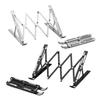 Portable Aluminum Alloy Laptop & Tablet Stand with Adjustable Angles, Enlarged Design, and Heat Dissipation