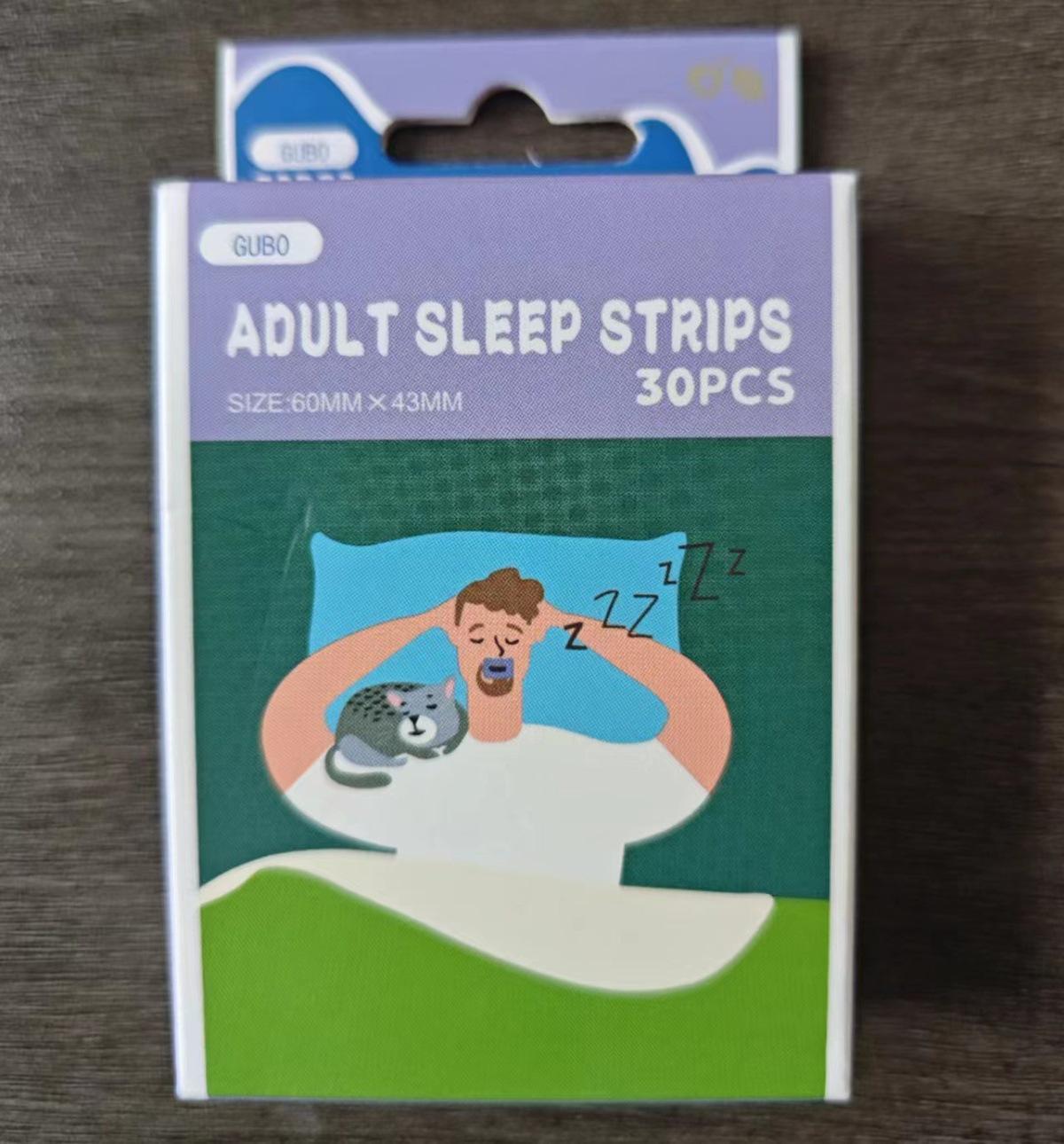 

Mouth Sealing Sleep Strips for Children – Anti-Mouth Breathing Tape for Restful Sleep and Improved Oral Health. 1 box, 30 strips