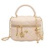 Rhombus Chain Mini Bag Women's Spring and Summer New High-end Versatile Messenger Box Small Bag