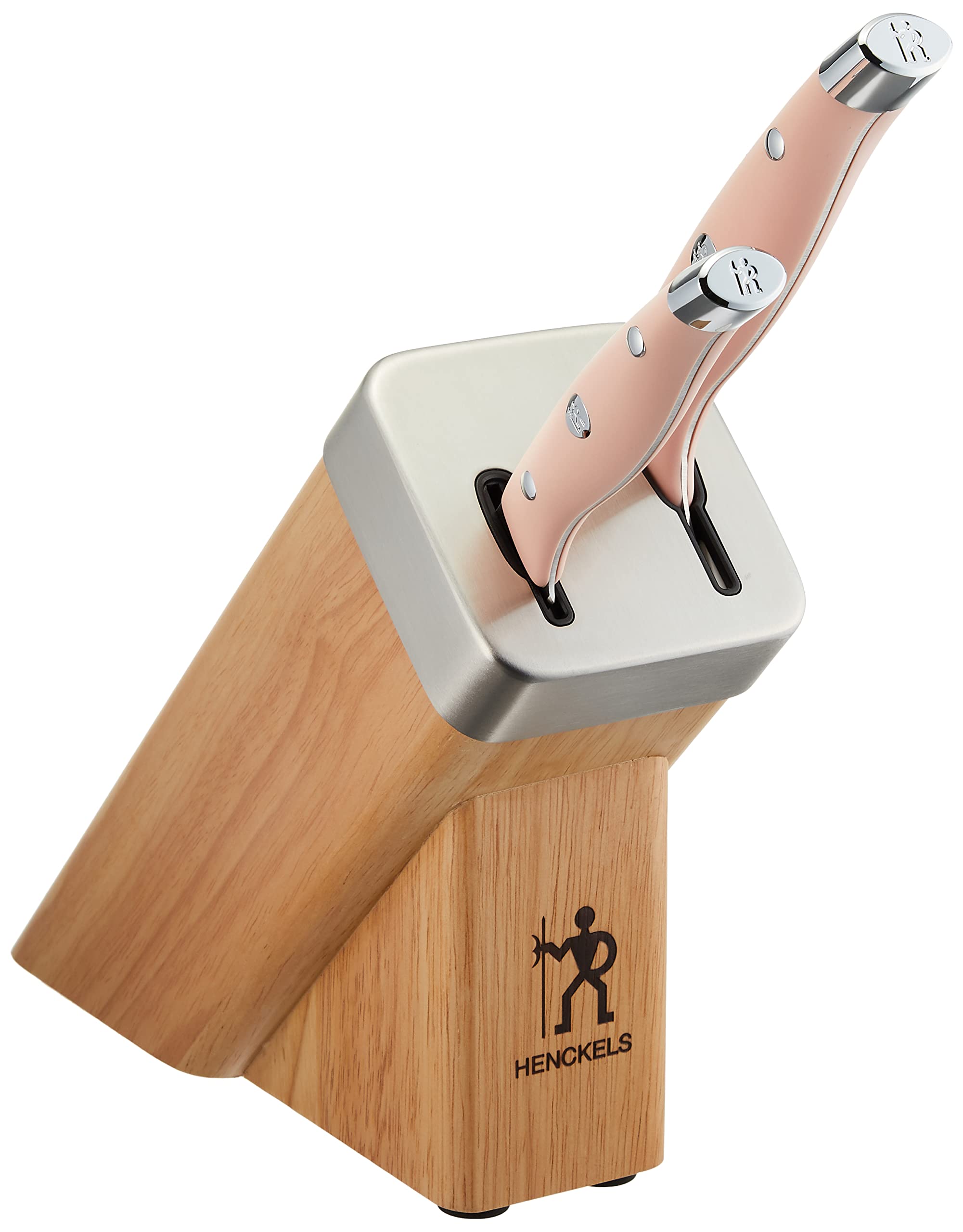 

HENCKELS Sharpening Knife Block Set HI Style Elite Knife Set Knife Block Sharpener Sharpening Japanese Self Peach [Авторизованный продукт] 16610-003