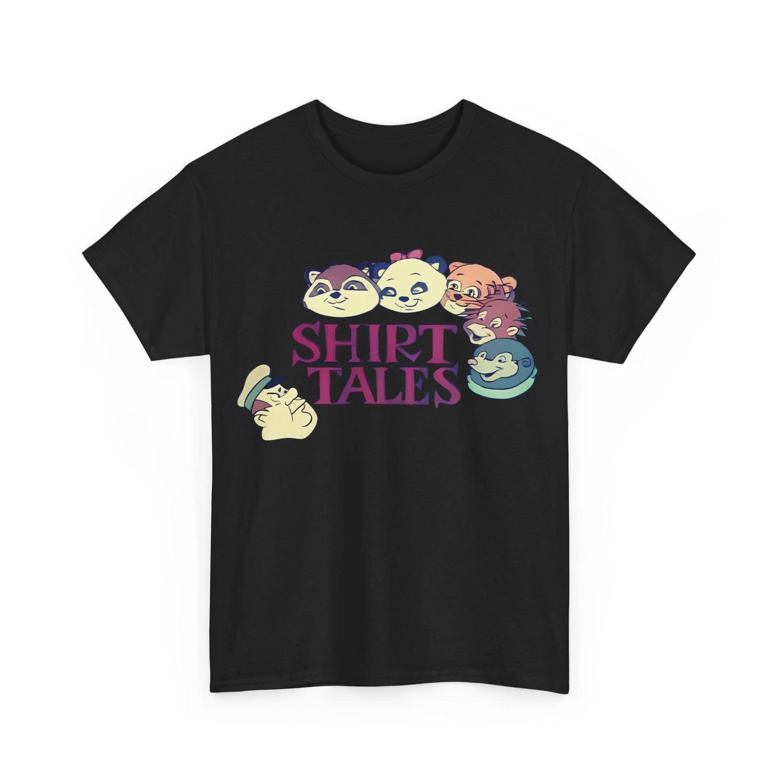 Shirt Tales Heavy Cotton Tee, Pammy, Tyg, Digger, Rick, Bogey, 80s Cartoon 3XL