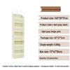 Five-Layer Non-Woven Over-the-Door Large Capacity Hanging Storage Bag for Home or Bedroom