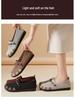 Scarpe Casual da Donna Versatili Slip-on per Piedi Larghi, Collezione 2025
