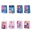KPOP Demon Hunter Girl Group Gift Bag: Film & Animation Themed Handbag for Baby's First Birthday or Return Gift