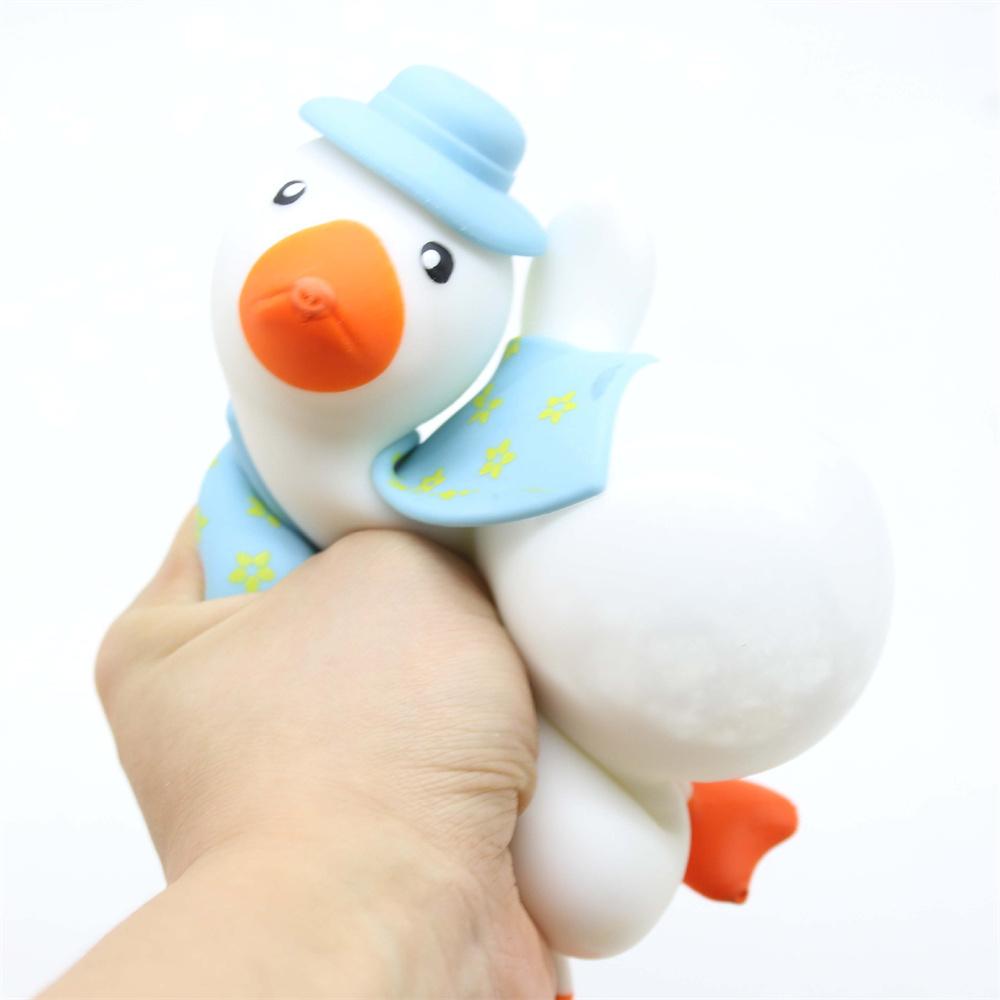 2Pcs Antistress Squeeze Toy Cute Duck Stress Relief Toy