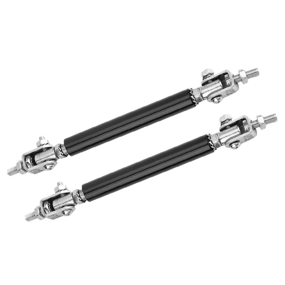2 ks 75mm Chránič nárazníku auta Lip Rod Splitter Vzpěra Vzpěra Podpora Přední Zadní Univerzální
