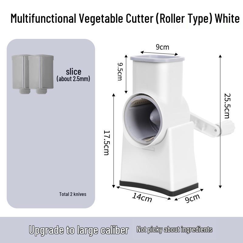 Многофункциональная ручная овощерезка и терка, модель 2025
