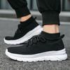 Fashion Running Shoes Men Mesh Comfortable Lightweight Lace-up Casual Sneakers Casual Breathable Sneakers for Men