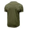 Men's Bamboo Cotton Henley T-Shirt - Short-Sleeve Outdoor European and American Style