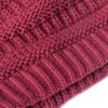 European and American autumn and winter plush wool hat European and American adult hairball warm knitted hat parent-child thickened hat