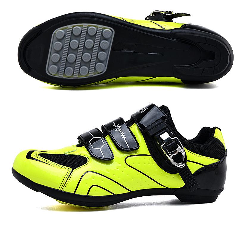 Unisex Reflective Cycling Lock Shoes for Road & Mountain Biking