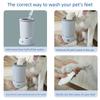 Portable Dog Paw Washer Automatic Cleaner Electric Massager USB Rechargeable for Small To Medium Dogs Cats Dog Products