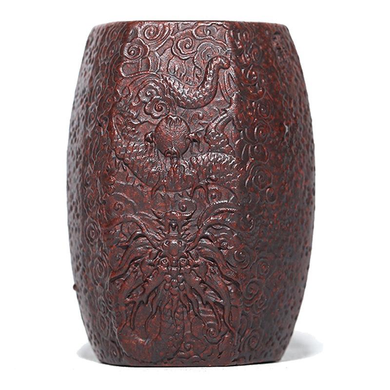 

Каменный табурет ручной работы, покрытый фиолетовым песком, чайный поднос, чайник, крышка, держатель для чаши, чайная церемония кунг-фу, аксессуары для чайного сервиза beach коричневый