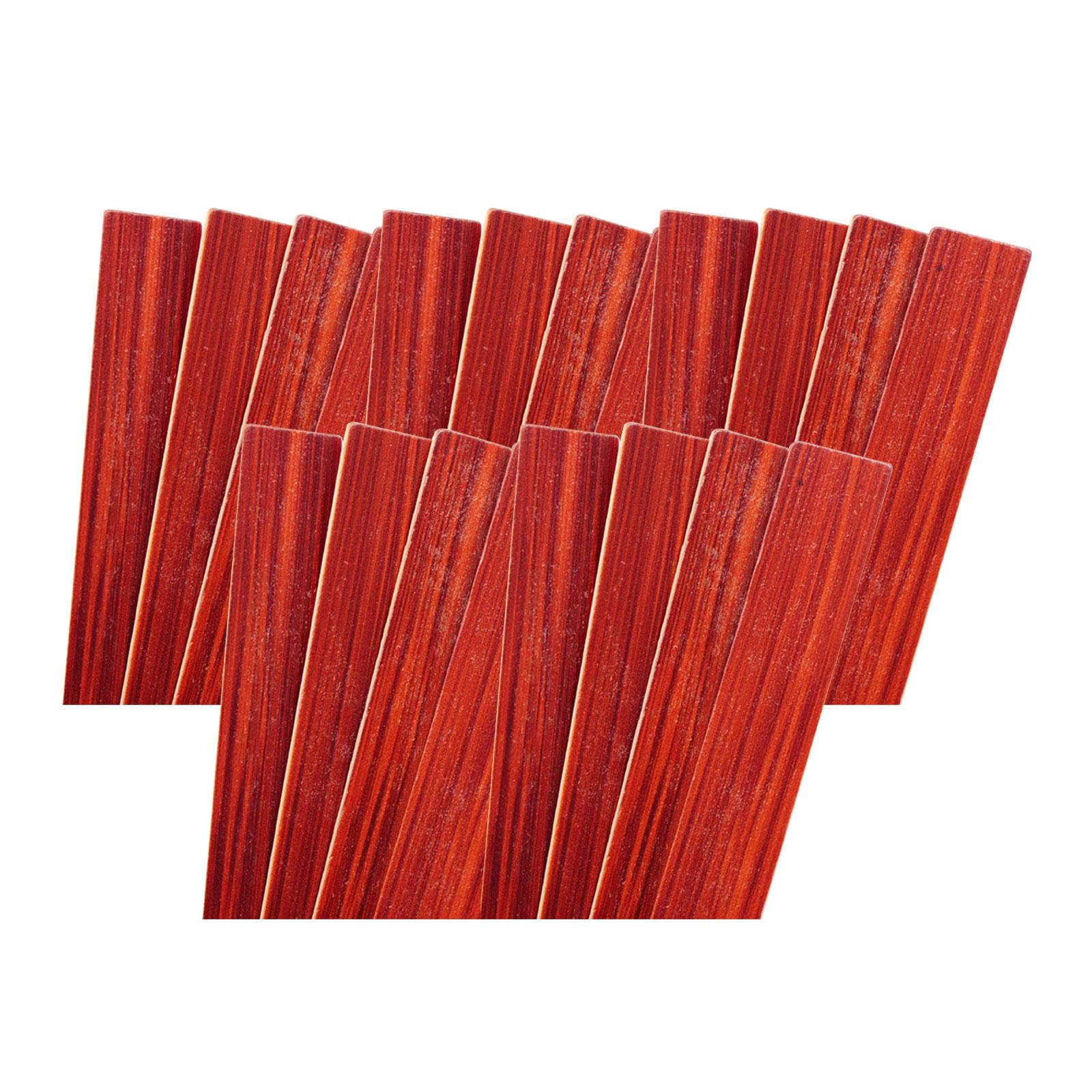 20 Pieces 1/6 1/12 Wood Floor Tile, Mini DIY Floor Model Kid Pretend Play Toy