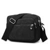 New Oxford Fabric Shoulder Women Bag Large Capacity Minimalist Water-Resistant Crossbody Bag Lightweight Casual Wide Strap Mini Square Bag