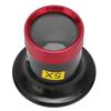 Watch Loupe 5x Magnifying Rounded Edges Red Black Aluminum Housing Watchmakers Repair Eye Loupe for Detail