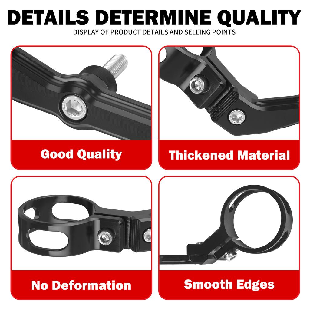 Motorcycle Shock Absorber Remote Reservoir Mounts For Harley Baggers/Touring Street Electra Road Glide Road King FLHTK 2014-Up