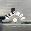 1 PZ VLKSWGN Adesivi per Auto Fai da Te Auto Tergicristallo Posteriore Finestrino Bagagliaio Lettere Decalcomanie in Vinile Impermeabili Rimodellazione RV Styling Auto Decorazione
