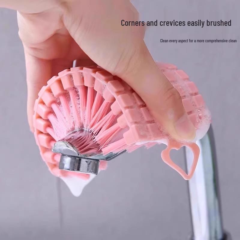 Bendable Multi-Functional Soft Bristle Cleaning Brush for Household, Laundry, Shoes, and Bathroom