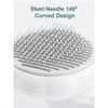 Dog Brush and Comb Cat Grooming Brush, Cat Brushes for Indoor Cats, Self-Cleaning Brush for Dogs, Cats, Short Hair Dog Brush, Cat Comb, Remove Loose H