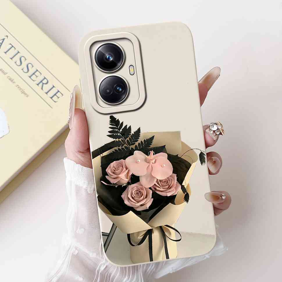 For Oppo Realme 10 Pro+ 5G Case Fashion Girl Luxury Cat Soft Silicone Cover For Realme 10 Pro+ 10pro Plus 6.7" Protective Shell
