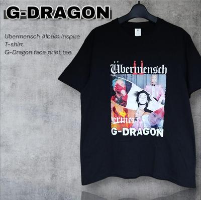 [USED] G-DRAGON Jiyong ÜBERMENSCH T-shirt GD Oshikatsu Black Rare