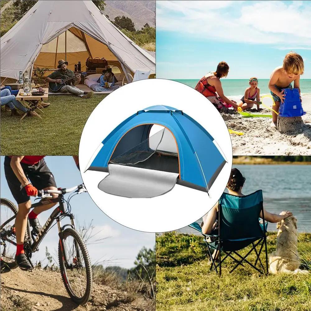 Portable Travel Camping Tent Waterproof Pop Up Automatic Sun shade for 2 to 3 Person garden beach tent Fishing Camping supplies
