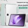 OppoPad3 Pro Magnetic Tri-Fold Case with Pen Slot - Silicone Full Wrap, Anti-Drop