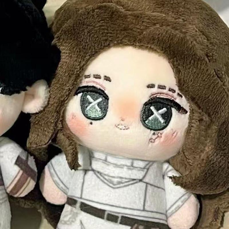 10cm Cosplay Anime Spiel Identity V Charakter Psychologe Ada Mesmer / Patient Emil Stofftier Plüschtiere Tasche Schlüsselanhänger Plüschtier Puppe About 10cm