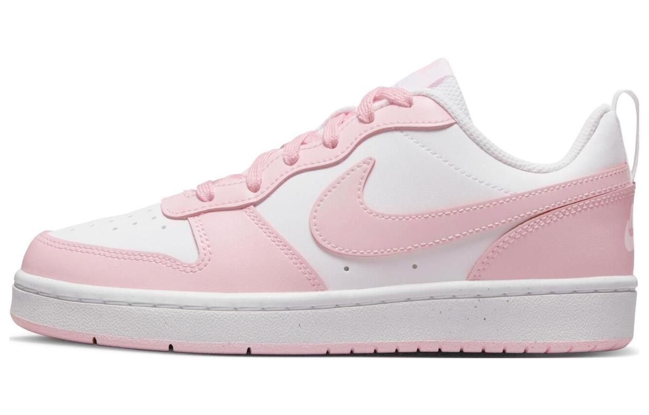 Nike Court Borough Low 2 SE White Pink Foam GS DQ0492-100