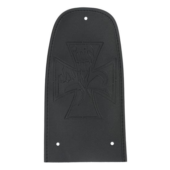 

Заднее крыло мотоцикла, кожаное винтажное тиснение, крестообразный нагрудник, искусственная защита заднего крыла для Dyna чёрный