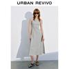 UR2026 Women's Simple Round Neck Slim Dress