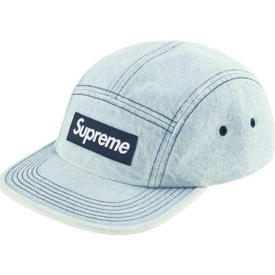 

[USED] Supreme 25ss Denim Camp Cap Indigo