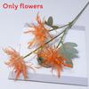 Artificial Eryngium Foetidum Plastic Flowers With Creative Craft For Event Use