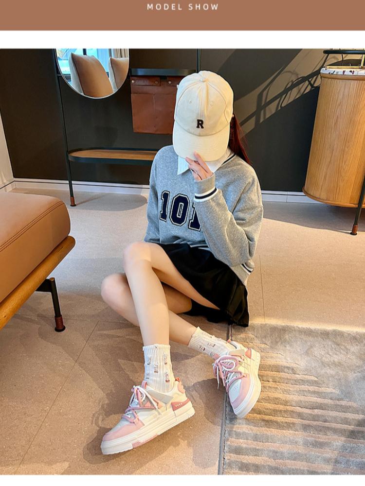 Hohe Optik Koreanischer Stil Board Schuhe für Mädchen