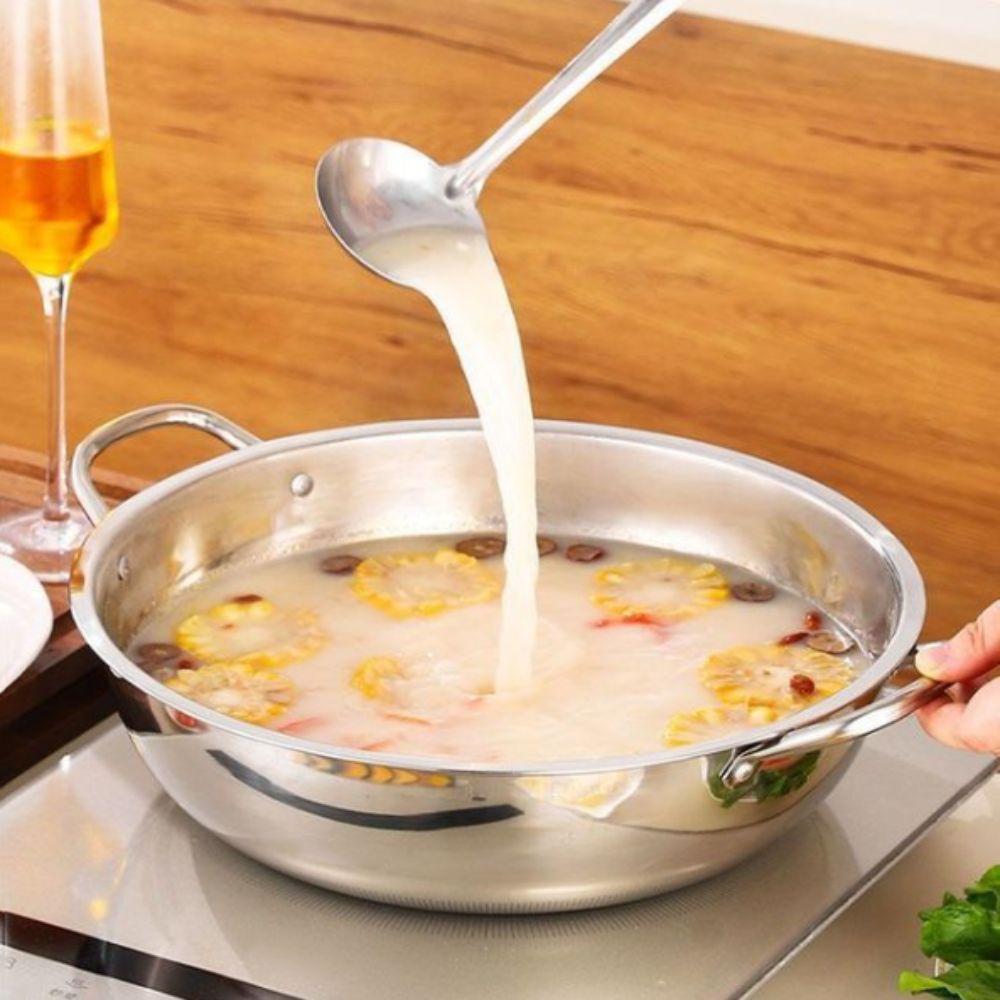 Verdickter Topf Edelstahl Hot Pot Dick Kochtopf Induktionskochtopf Familientreffen