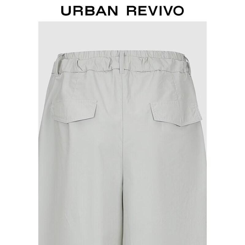 UR2026 Women's Pleated Wide-Leg Trousers