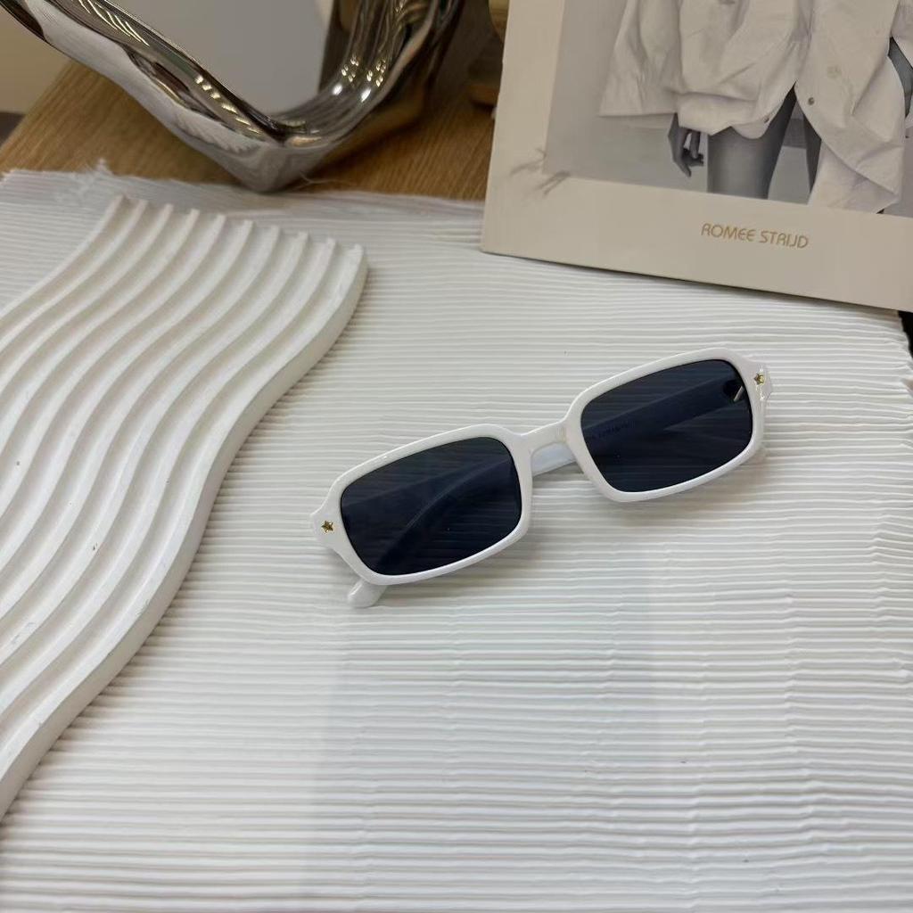 25 Stylish Small Frame Square Sunglasses - Street Style European & American Retro for Women