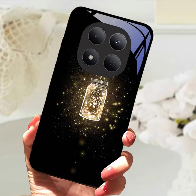For Xiaomi Redmi Note 15 Pro 5G Case Tempered Glass Phone Cover For Redmi Note15 Pro 15Pro 5G Coque Note15Pro Camera Protector