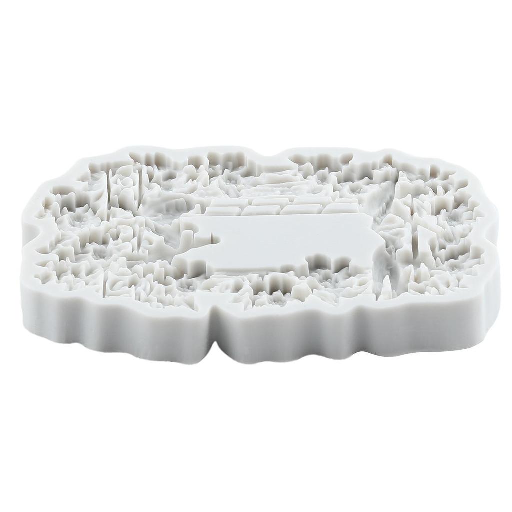 Door Window Silicone Mold Bird Fondant Molds Cake Decorating Tools Theme Cake Dessert Decorated Chocolate Candy Mold