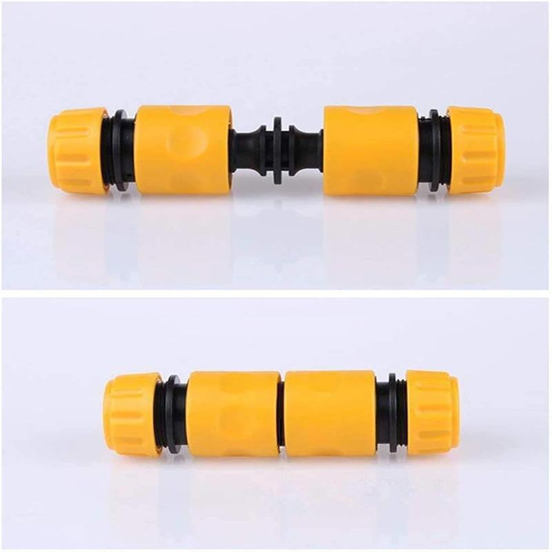 Garden Hose Connector Hose End Quick Connector Hose Waterstop Connector 2in1 Threaded Tap Connector Double Male Snap Connector